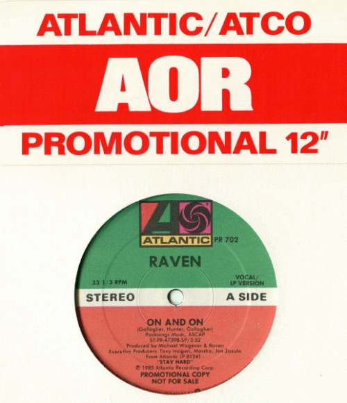 Raven (UK) : On and On